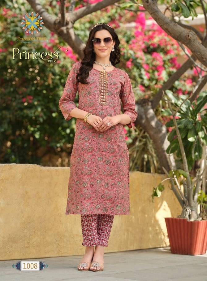Princess Vol 1 By Passion Tree Cotton Kirti With Bottom Wholesale Market In Surat